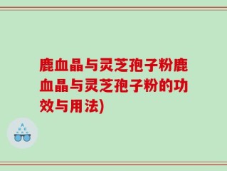 鹿血晶与灵芝孢子粉鹿血晶与灵芝孢子粉的功效与用法)