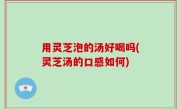 用灵芝泡的汤好喝吗(灵芝汤的口感如何)