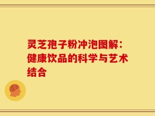 灵芝孢子粉冲泡图解：健康饮品的科学与艺术结合