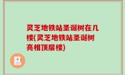 灵芝地铁站圣诞树在几楼(灵芝地铁站圣诞树亮相顶层楼)