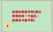逍遥丸和孢子粉(透过世界的另一个面孔--逍遥丸与孢子粉)