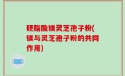 硬脂酸镁灵芝孢子粉(镁与灵芝孢子粉的共同作用)