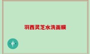 羽西灵芝水洗面膜