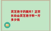 灵芝孢子药图片？正宗长白山灵芝孢子粉一斤多少钱