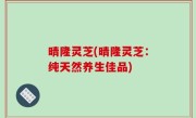 晴隆灵芝(晴隆灵芝：纯天然养生佳品)
