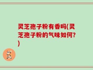灵芝孢子粉有香吗(灵芝孢子粉的气味如何？)