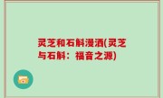 灵芝和石斛漫洒(灵芝与石斛：福音之源)