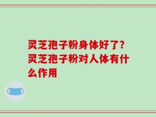 灵芝孢子粉身体好了？灵芝孢子粉对人体有什么作用