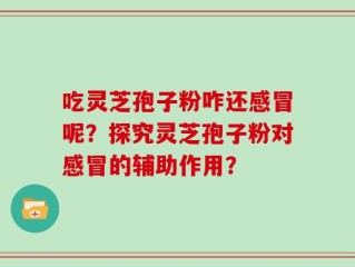吃灵芝孢子粉咋还感冒呢？探究灵芝孢子粉对感冒的辅助作用？