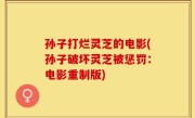 孙子打烂灵芝的电影(孙子破坏灵芝被惩罚：电影重制版)