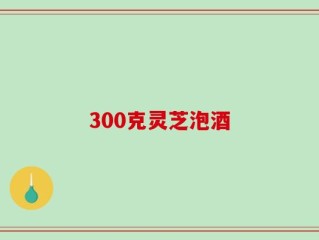 300克灵芝泡酒