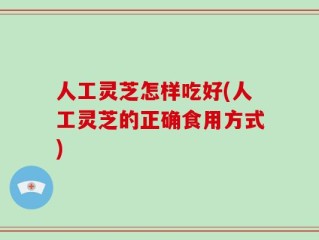 人工灵芝怎样吃好(人工灵芝的正确食用方式)