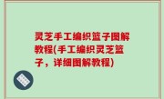 灵芝手工编织篮子图解教程(手工编织灵芝篮子，详细图解教程)