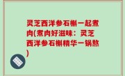 灵芝西洋参石槲一起煮肉(煮肉好滋味：灵芝西洋参石槲精华一锅熬)