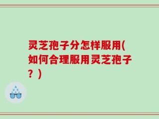 灵芝孢子分怎样服用(如何合理服用灵芝孢子？)