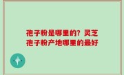 孢子粉是哪里的？灵芝孢子粉产地哪里的最好