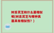 树舌灵芝和什么菌相似呢(树舌灵芝与哪种真菌具有相似性？)