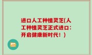 进口人工种植灵芝(人工种植灵芝正式进口：开启健康新时代！)
