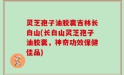 灵芝孢子油胶囊吉林长白山(长白山灵芝孢子油胶囊，神奇功效保健佳品)