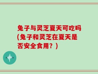 兔子与灵芝夏天可吃吗(兔子和灵芝在夏天是否安全食用？)