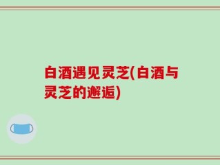 白酒遇见灵芝(白酒与灵芝的邂逅)