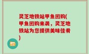 灵芝地铁站甲鱼团购(甲鱼团购来袭，灵芝地铁站为您提供美味佳肴)