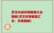 灵芝内部纹理图案大全图解(灵芝纹理图案汇总：完整图解)