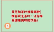 灵芝加茶叶推荐哪种(推荐灵芝茶叶：让你享受健康美味的饮品)