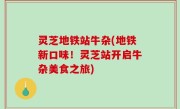 灵芝地铁站牛杂(地铁新口味！灵芝站开启牛杂美食之旅)