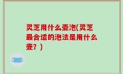 灵芝用什么壶泡(灵芝最合适的泡法是用什么壶？)