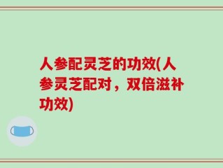 人参配灵芝的功效(人参灵芝配对，双倍滋补功效)