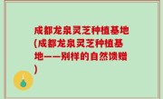 成都龙泉灵芝种植基地(成都龙泉灵芝种植基地——别样的自然馈赠)