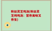 粉丝灵芝鸡汤(粉丝灵芝炖鸡汤：营养美味又养生)