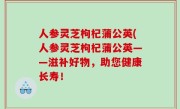 人参灵芝枸杞蒲公英(人参灵芝枸杞蒲公英——滋补好物，助您健康长寿！