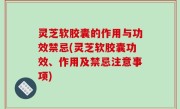 灵芝软胶囊的作用与功效禁忌(灵芝软胶囊功效、作用及禁忌注意事项)