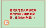 整只灵芝怎么切块吃呢图片(如何正确切割灵芝，让你吃对剂量？)