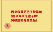 因贝森灵芝孢子粉是破壁(贝森灵芝孢子粉：突破壁的养生圣品)