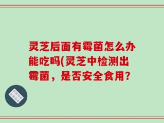 灵芝后面有霉菌怎么办能吃吗(灵芝中检测出霉菌，是否安全食用？