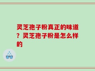 灵芝孢子粉真正的味道？灵芝孢子粉是怎么样的
