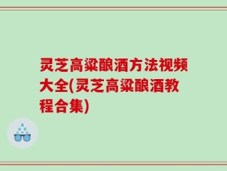 灵芝高粱酿酒方法视频大全(灵芝高粱酿酒教程合集)