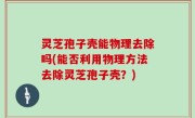 灵芝孢子壳能物理去除吗(能否利用物理方法去除灵芝孢子壳？)