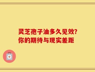 灵芝孢子油多久见效？你的期待与现实差距