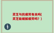 灵芝与抗疲劳有关吗(灵芝能缓解疲劳吗？)