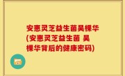 安惠灵芝益生菌吴棵华(安惠灵芝益生菌 吴棵华背后的健康密码)