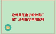 沧州灵芝孢子粉批发厂家？沧州是华中地区吗