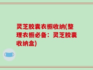 灵芝胶囊衣橱收纳(整理衣橱必备：灵芝胶囊收纳盒)