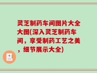 灵芝制药车间图片大全大图(深入灵芝制药车间，享受制药工艺之美，细节展示大全)