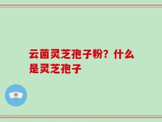 云菌灵芝孢子粉？什么是灵芝孢子