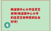 梅溪镇中心小学伍灵芝老师(梅溪镇中心小学的伍灵芝老师受到社会好评)