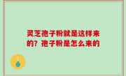 灵芝孢子粉就是这样来的？孢子粉是怎么来的